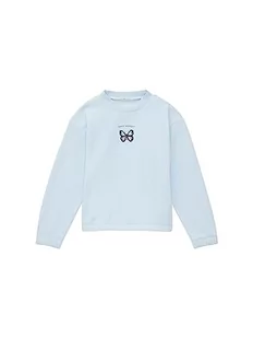 TOM TAILOR Dziewczęca bluza dziecięca, 32264 - New Breeze Blue, 104/110 cm - Bluzy dla dziewczynek - miniaturka - grafika 1