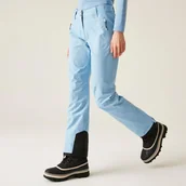 Spodnie narciarskie - Dare 2b Spodnie narciarskie damskie z membraną z szelkami Diminish Niebieski, Rozmiar: 34 - miniaturka - grafika 1