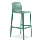 Taborety i hokery - Nardi Stołek barowy Net miętowy - miniaturka - grafika 1