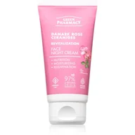 Kremy do twarzy - Green Pharmacy Damask Rose & Ceramides Night Face Cream nocny krem do twarzy 50 ml - miniaturka - grafika 1