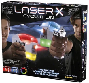 Laser X Evolution Mikro Blaster - zestaw - Militaria i wojskowość - miniaturka - grafika 2