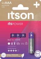 Baterie i akcesoria - itson itsPOWER battery Alkaline LR03IPO/4CP - miniaturka - grafika 1