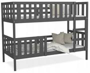 Łóżka dla dzieci i młodzieży - ﻿Łóżko piętrowe 190x80 materace NEMO bez szuflady - miniaturka - grafika 1