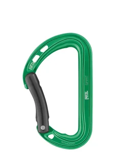 Karabinek wspinaczkowy Petzl Spirit - green - Sprzęt wspinaczkowy - miniaturka - grafika 1