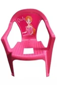 Zabawy w naśladowanie dorosłych - Krzesełko plastikowe różowe - miniaturka - grafika 1