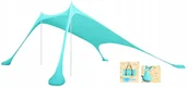 Namioty - Duży namiot plażowy osłona przeciwsłoneczna XL - miniaturka - grafika 1