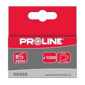 Akcesoria do elektronarzędzi - PROLINE 55428 Zszywki hartowane typ R/50 8 mm - miniaturka - grafika 1