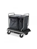 Wózki serwisowe - Numatic NB 3002R wózek hotelowy składany - 1 x 100 l + 1 x 200 l - miniaturka - grafika 1