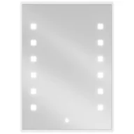 Lustra - Mexen Ner lustro łazienkowe podświetlane 50 x 70 cm, LED 6000K, antypara - miniaturka - grafika 1
