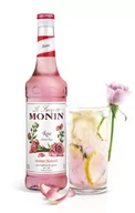 Syropy i koncentraty owocowe - Monin Syrop ROSE 0,7 L - różany - miniaturka - grafika 1