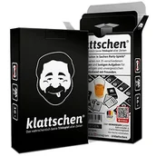 Inne gry towarzyskie - klattschen® - Trinkspiel - Das wahrscheinlich beste Trinkspiel aller Zeiten: Original Kartendeck mit 57 Spielkarten - miniaturka - grafika 1