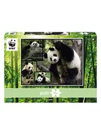 Puzzle - ambassador 1000-częściowe puzzle "Pandas" - 12+ - miniaturka - grafika 1