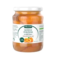 Owoce w puszkach i słoikach - Morele połówki w syropie 646 g Helcom Premium - miniaturka - grafika 1