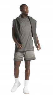 REEBOK SPODENKI MĘSKIE DRESOWE SZARE KRÓTKIE M 0A7A5_B* M 0_7 - Spodenki męskie REEBOK SPODENKI MĘSKIE DRESOWE SZARE KRÓTKIE M 0A7A5_B* M 0_7 - Spodenki męskie - miniaturka - grafika 1