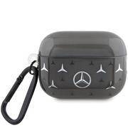 Akcesoria do słuchawek - Mercedes MEAP28DPMGS AirPods Pro 2 cover czarny/black Large Star Pattern - miniaturka - grafika 1