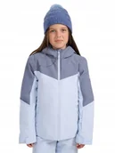Kurtki i płaszcze dla dziewczynek - Dziewczęca kurtka narciarska 4F TJAF0818 j.fiolet 52S 140 cm - miniaturka - grafika 1