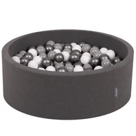Suche baseny - KiddyMoon kąpiel dla dzieci z kolorowymi piłkami,  7 cm, okrągła, wyprodukowana w UE - miniaturka - grafika 1