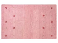 Dywany - Dywan wełniany 140x200 cm różowy YULAFI - miniaturka - grafika 1