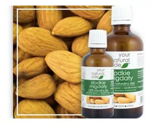 Your Natural Side 100% naturalny olej ze słodkich migdałów - 100 ml YOUNZMML - Olejki do ciała i włosów - miniaturka - grafika 1