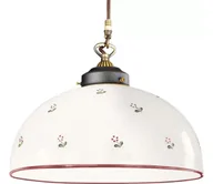 Lampy sufitowe - Kolarz 731.32.77 - Żyrandol na lince NONNA 1xE27/75W/230V śr. 36 cm czerwony - miniaturka - grafika 1