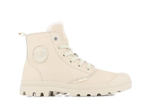 Palladium Damskie Pampa Hi Zip WL Botki, Beżowe, 35.5 EU, beżowy, 35.5 EU