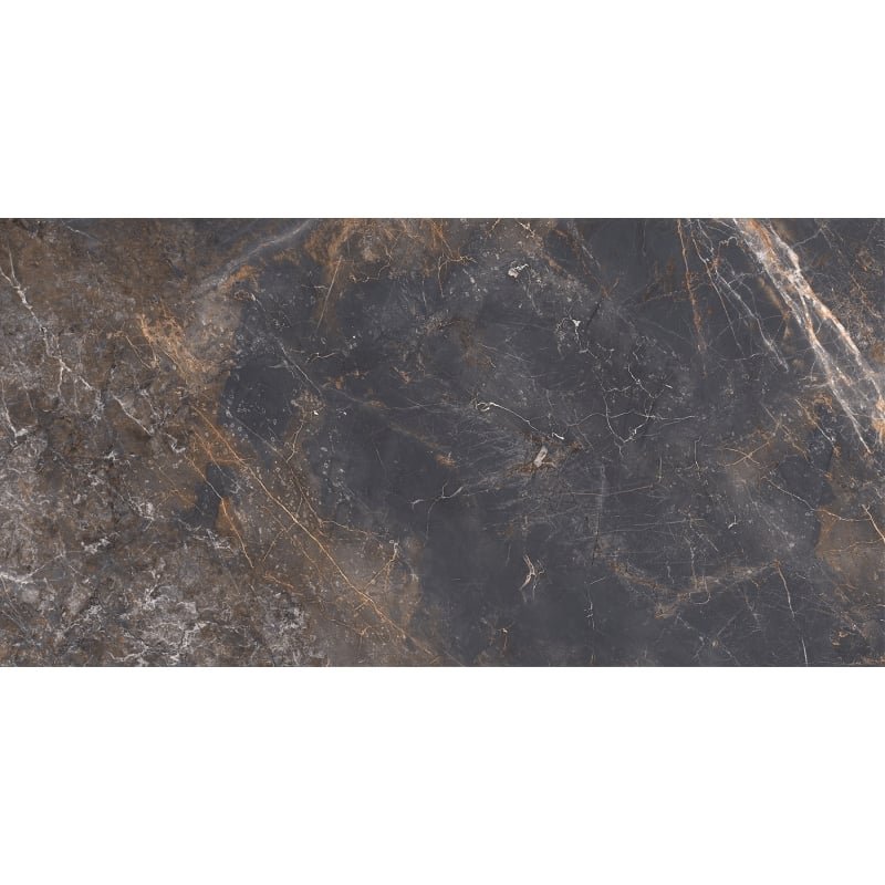 Mexen Visby Black gres szkliwiony rekt. G1, płytka podłogowo-ścienna 120 x 60 cm, carving - TL428-120-060-02