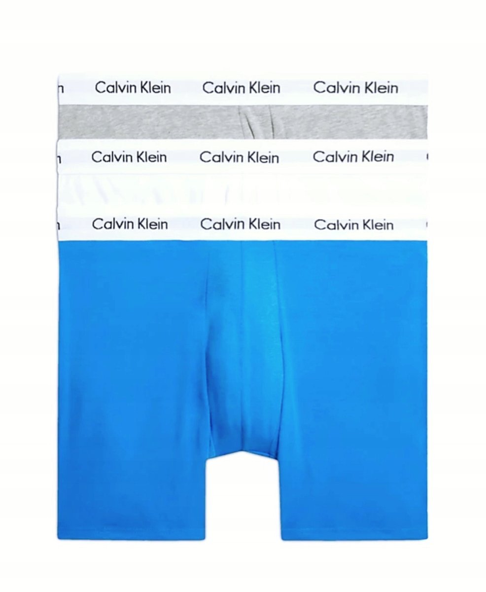 CALVIN KLEIN Majtki Bokserki 3-Pack r M