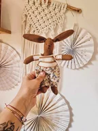 Maskotki i pluszaki - Mała przytulanka z plecakiem. - miniaturka - grafika 1