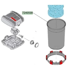 EHEIM pojemnik do PRESS 10000 (7249598) - Pozostałe akcesoria do akwarium - miniaturka - grafika 1