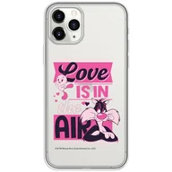Etui i futerały do telefonów - ERT GROUP etui na telefon Iphone 11 PRO MAX, case oryginalny i oficjalnie licencjonowany przez Looney Tunes, wzór Sylvester & Tweety 007, plecki z TPU częściowo przeźroczyste - miniaturka - grafika 1