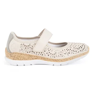 Baleriny Rieker N4299-60 - Baleriny - miniaturka - grafika 1