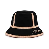 Czapki damskie - Moschino Wełniany kapelusz - miniaturka - grafika 1