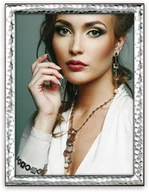 Ramki na zdjęcia - Ramka metalowa na zdjęcie 13x18 srebrna Erice - miniaturka - grafika 1