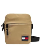 Nerki - Tommy Hilfiger Saszetka Tjm Daily + Reporter AM0AM13270 Beżowy - miniaturka - grafika 1