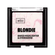 Rozświetlacze do twarzy i ciała - WIBO Blondie Baked Highlighter & Eyeshadow rozświetlacz i cień do powiek 2 4g - miniaturka - grafika 1