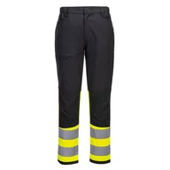 Odzież robocza - PORTWEST CD888 SPODNIE SERWISOWE WX2 ECO HI-VIS KLASY 1; ŻÓŁTY/CZARNY - miniaturka - grafika 1