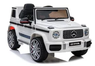 Pojazdy elektryczne dla dzieci - Auto na Akumulator Mercedes G63 Biały BBH-0003 - miniaturka - grafika 1
