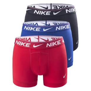 Męskie Bokserki NIKE TRUNK 3PK 0000KE1256612 – Wielokolorowy - Majtki męskie - miniaturka - grafika 1