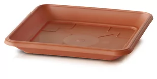 Prosperplast Podstawka kwadratowa Terra terakota 22 cm - Donice - miniaturka - grafika 1