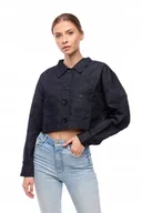 Płaszcze damskie - LEE LOCO JACKET BLUE L392APMY XS - miniaturka - grafika 1