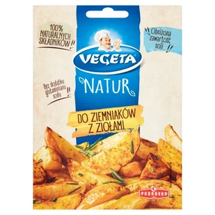 Vegeta NATUR DO ZIEMNIAKÓW Z ZIOŁAMI 20G Zakupy dla domu i biura! 67524108 - Przyprawy i zioła sypkie - miniaturka - grafika 1
