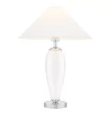 Lampy stojące - Kaspa : Lampa stołowa Rea - biała (40601101) - miniaturka - grafika 1