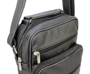 Torba męska skórzana MAGRE (PL) Pionowa Filip DeLuxe - Torby męskie - miniaturka - grafika 5