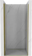 Ścianki i drzwi prysznicowe - Mexen Pretoria drzwi prysznicowe uchylne 100 cm, transparent, złote - 852-100-000-50-00 - miniaturka - grafika 1