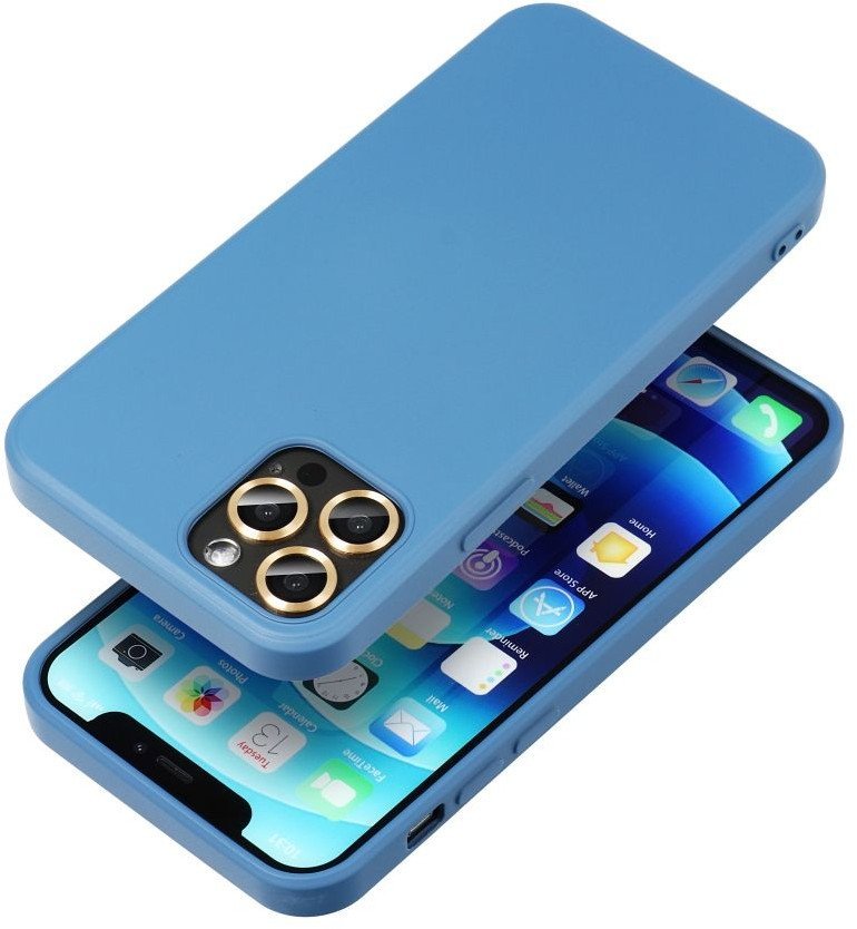 Futerał SILICONE do XIAOMI Redmi Note 14 5G niebieski