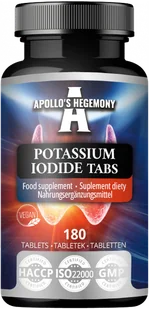 APOLLO'S HEGEMONY POTASSIUM IODIDE JODEK POTASU 180 TABLETEK - Witaminy i minerały - miniaturka - grafika 1