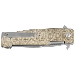Nóż składany Viper Keeper 2 Green Canvas Micarta, Stonewashed Elmax by Fabrizio Silvestrelli (V6000CG) - Noże - miniaturka - grafika 7