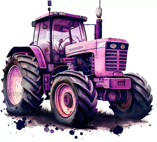Naprasowanka Traktor rolnictwo ciągnik rolniczy 4 - Pasmanteria - miniaturka - grafika 1