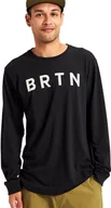 Koszulki męskie - t-shirt męski BURTON BRTN LS TEE True Black - miniaturka - grafika 1