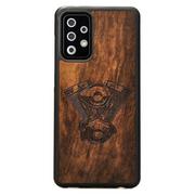 Etui i futerały do telefonów - Drewniane etui Samsung Galaxy A72 5G V-Twin Imbuia Forestzone - miniaturka - grafika 1